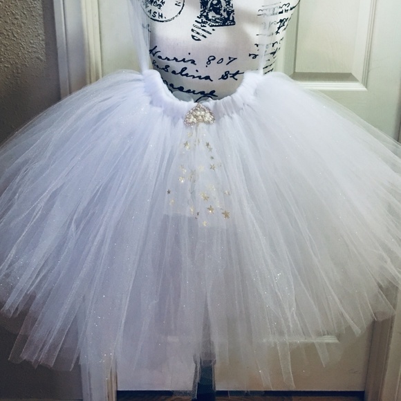 Ice Princess (flower girl) Skirt - Picture 8 of 8